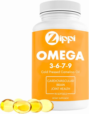 Zippi Camelina Omega 3-6-7-9 – Plant-Based Brain, Heart & Joint Support